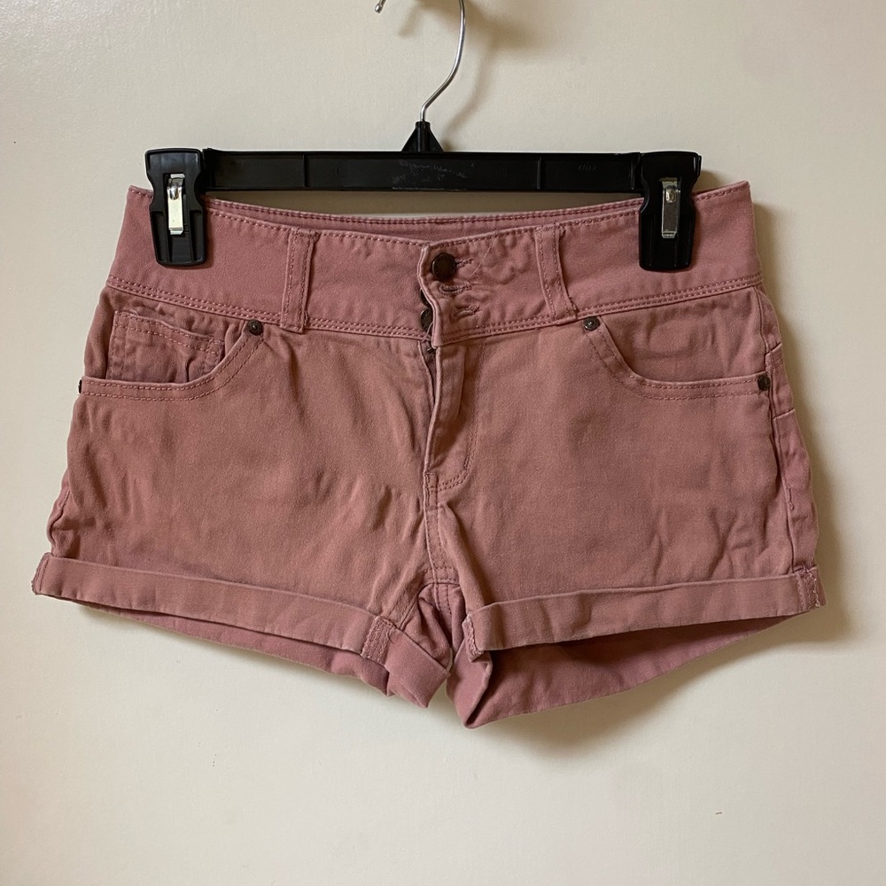 Max Jean Butt I Love You Pink Women's Shorts